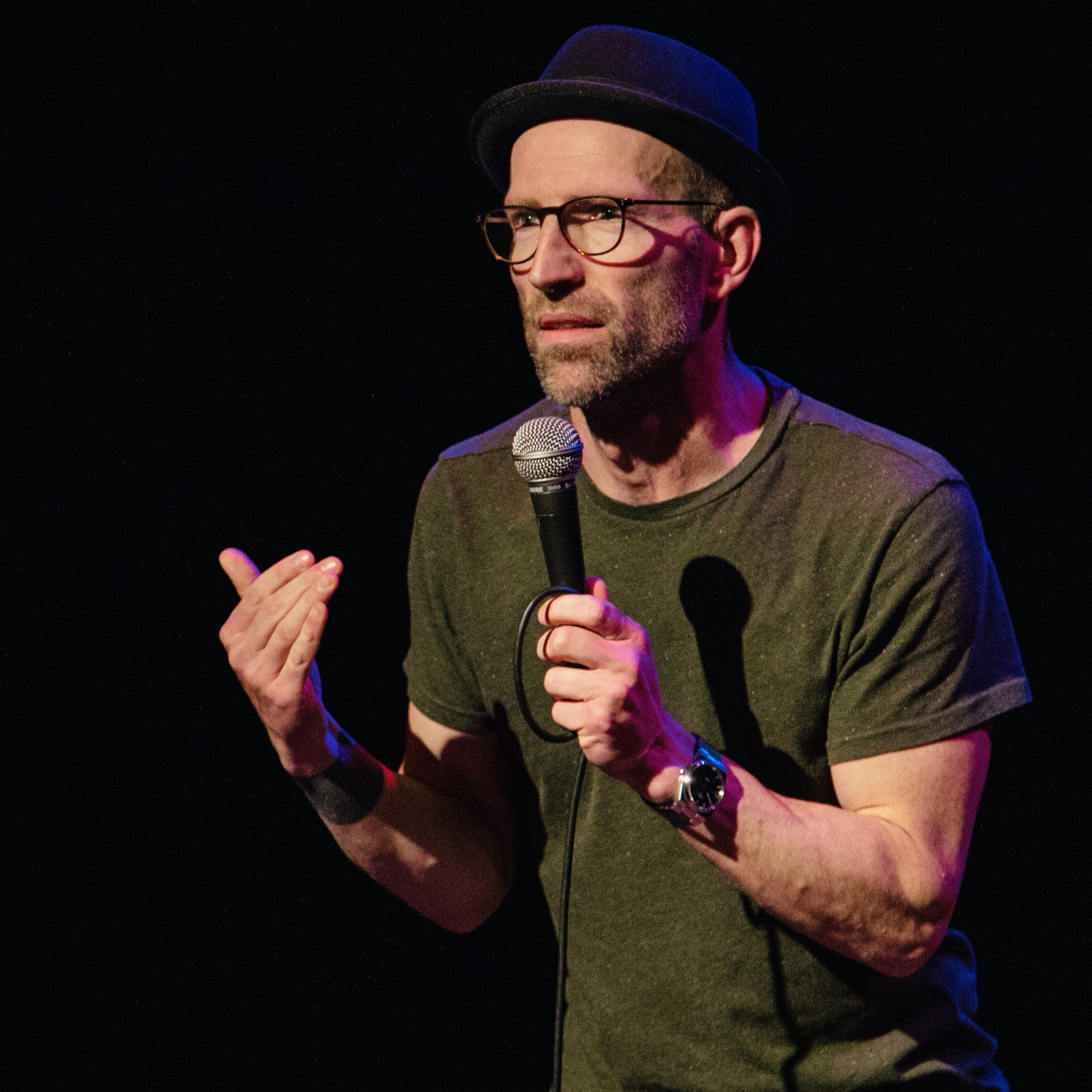 Duitse comedian in Nederland